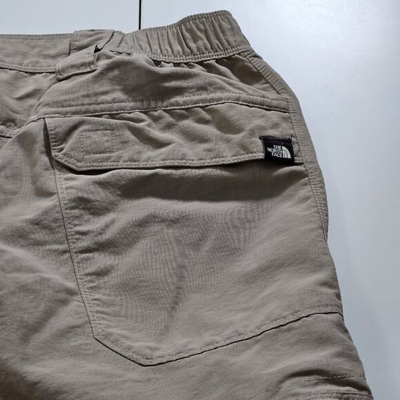 The North Face Shorts Mens XL Beige Cargo Utility Nylon Pockets Outdoor Gorpcore - Picture 14 of 16